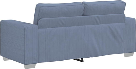 Canapea Cu Două Locuri Albastră 180x77x82cm