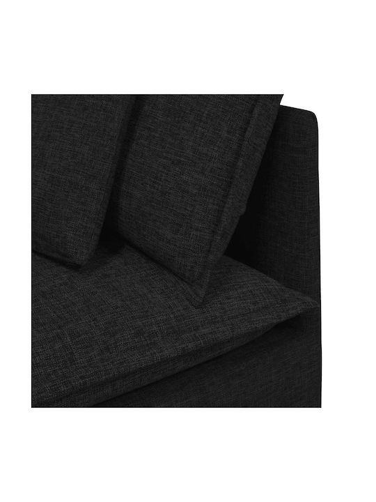 Ecksofa Schwarz 317x217x64cm
