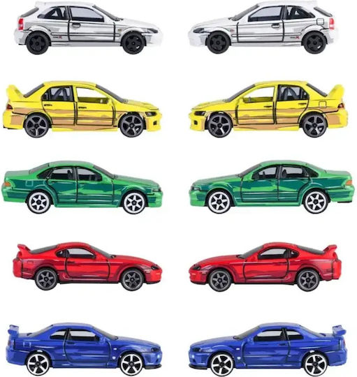 Подаръчен Комплект 5 Автомобилни Ножчета Jdm Legends 1:64 Majorette