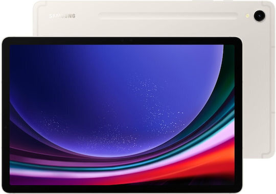 Samsung Galaxy Tab S9 11" (12GB/256GB/Tastatură cu Copertă pentru Carte) Bej