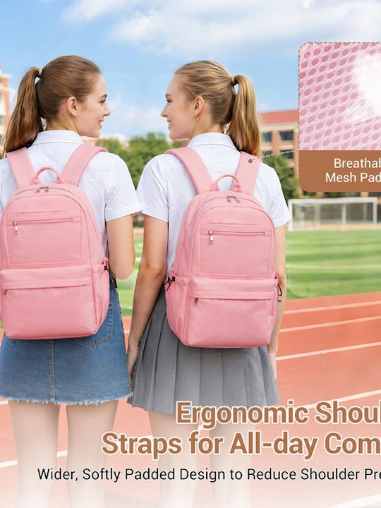 Miss Lulu Backpack Ροζ