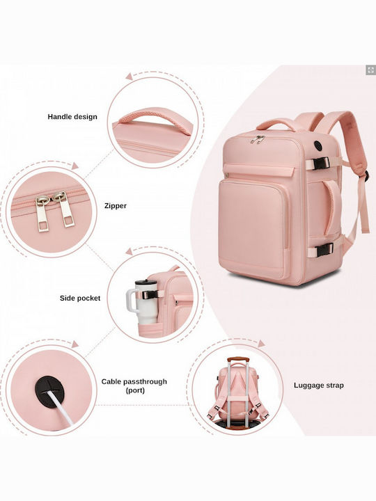 Miss Lulu Backpack Ροζ
