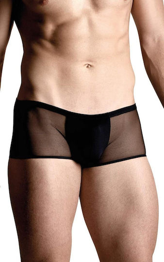 Softline 4493 Men's Shorts Herren Sexy Boxer Schwarz