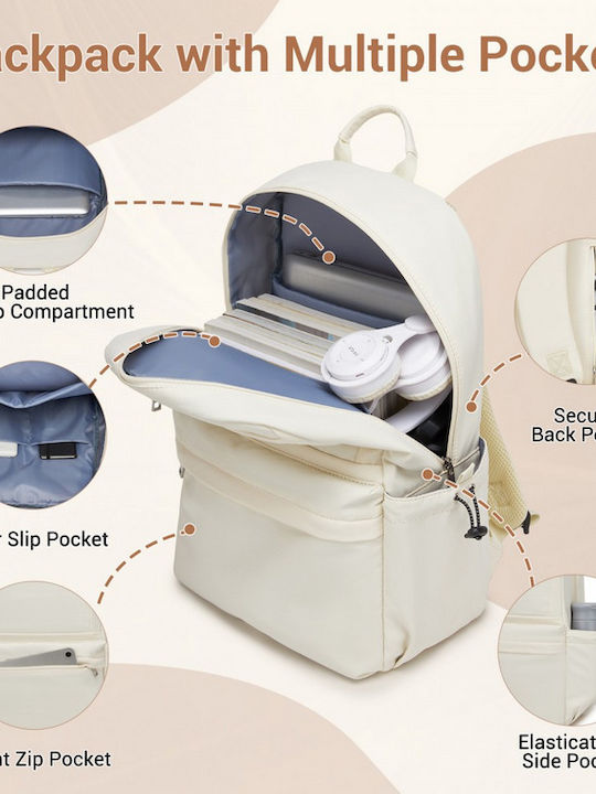 Miss Lulu Backpack Beige