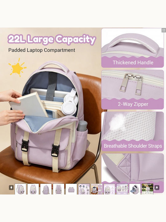 Miss Lulu Rucksack Lila