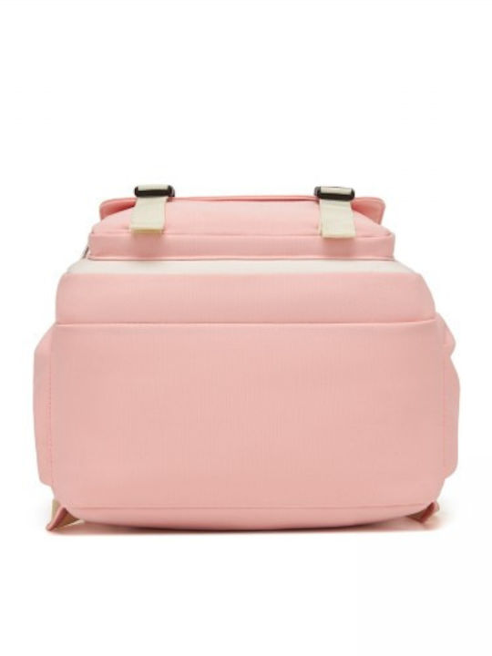 Miss Lulu Backpack Ροζ