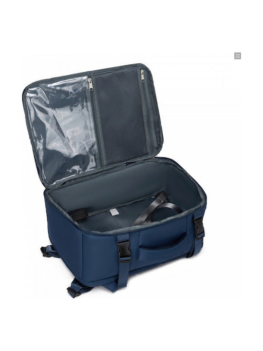 Miss Lulu Backpack Navy Μπλε