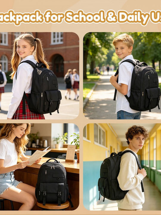 Miss Lulu Backpack Black