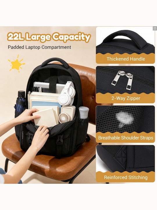 Miss Lulu Backpack Black