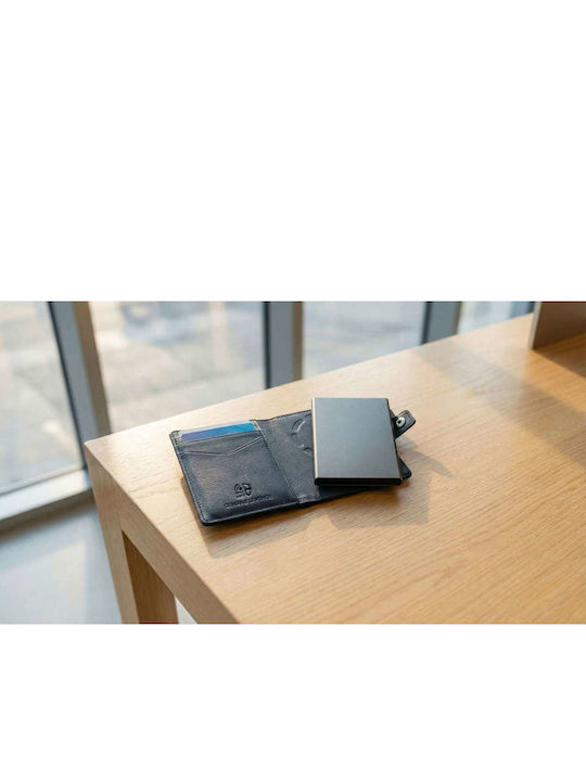 Men's Card Wallet with RFID Orange
