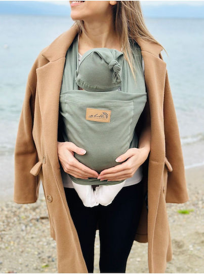 SteweHome Standard Baby Carrier Sling Green with Maximum Weight 15kg