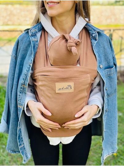 SteweHome Back Baby Carrier Brown with Maximum Weight 15kg