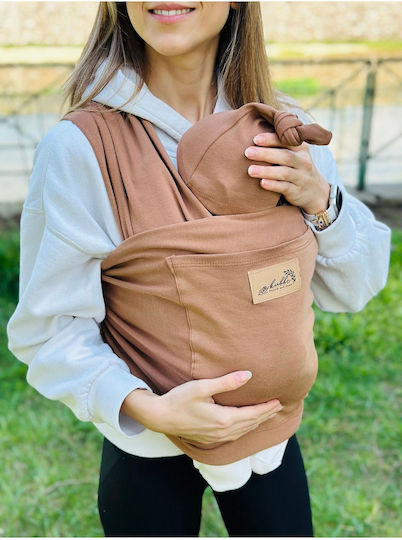SteweHome Κλασικός Μάρσιπος Καφέ με Μέγιστο Βάρος 15kg