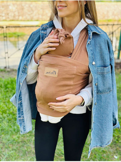SteweHome Back Baby Carrier Brown with Maximum Weight 15kg
