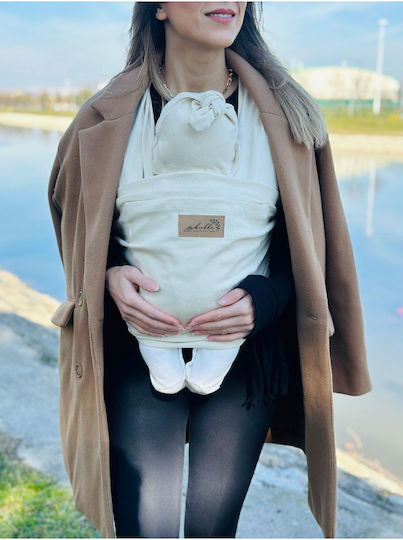 SteweHome Μάρσιπος Πλάτης Μπεζ με Μέγιστο Βάρος 15kg
