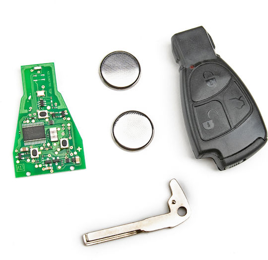 Телеремонт Ключ За Кола Електронен Mercedes A B C 433 Mhz 5wk47281