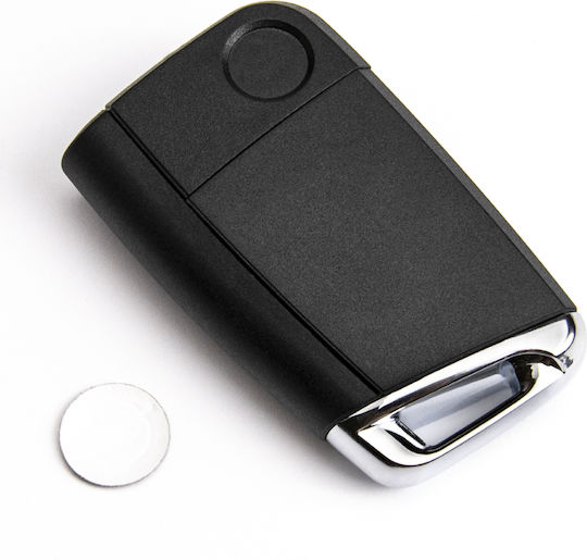 Дистанционно Ключ За Кола Vw Seat Skoda 3 Бутона Hu66 Hu162
