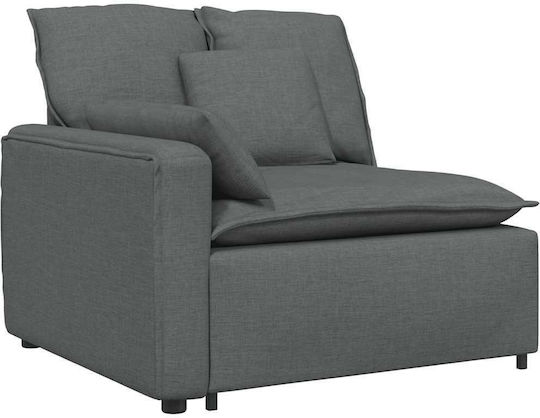 Canapea Patru Locuri Gri 324x105x64cm