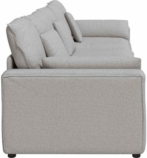 Canapea Patru Locuri Gri 324x105x64cm
