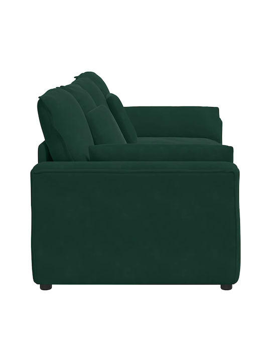 Canapea Cu Trei Locuri Verde 224x105x64cm