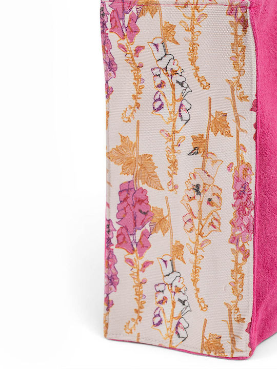 Easy Home Frottee Strandtasche Fuchsia