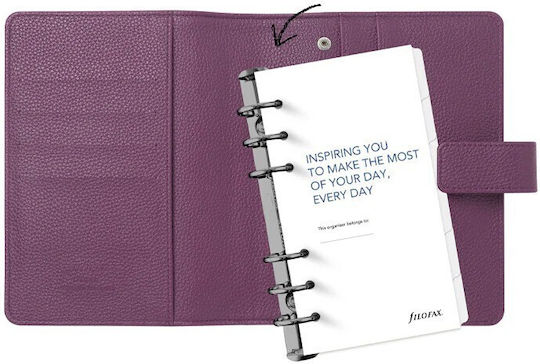 Filofax Σημειωματάριο Μωβ