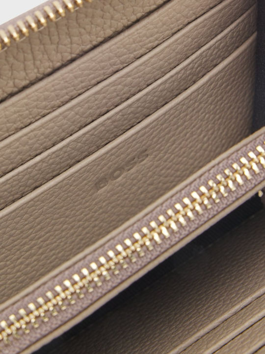 Lenah Leather Women's Wallet Beige