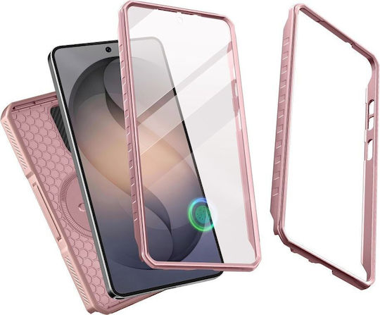 Tech-Protect Back Cover Fibră de Aramid Roz (Galaxy S26 Ultra)