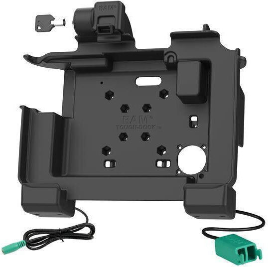 Ram Mounts Ram Power + Dual Usb Locking Dock Zebra Et6x