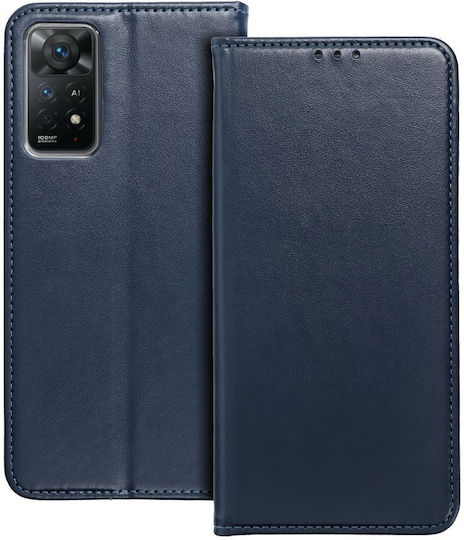 Smart Book Υφασμάτινο / Σιλικόνης / Πλαστικό Navy Μπλε (Oppo Reno13)