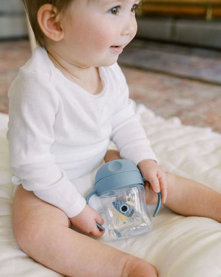 Dr. Brown's Toddler Plastic Cup Blue 180ml for 6m+