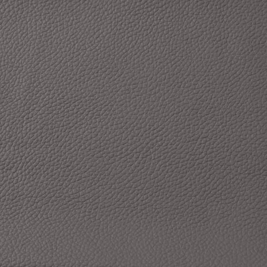 Relax Sessel mit Fußhocker aus Echtem Leder Graue 71x86.5x99.5cm