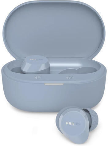 Philips TAT1300 In-ear Bluetooth Handsfree Earphones with Sweat Resistance and Charging Case Light Blue