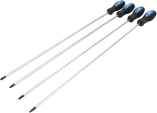 Σετ Κατσαβίδια Torx 450mm Έξτρα Μακριά 4 Τμχ