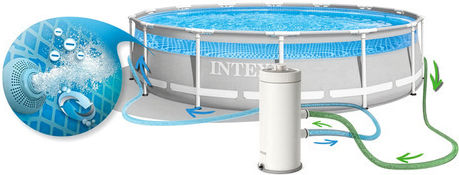 Pompa de Apă Pentru Piscină Cu Filtru Cu O Singură Fază