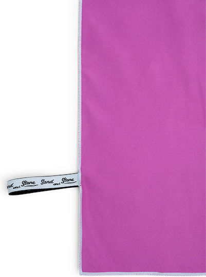 Easy Home Πετσέτα Microfiber Σώματος 200gr/m² Ροζ 150x70εκ.