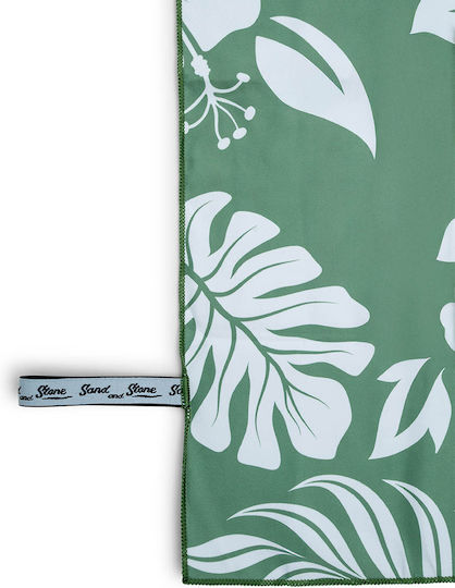 Easy Home Πετσέτα Microfiber Σώματος 200gr/m² Πράσινη 150x70εκ.