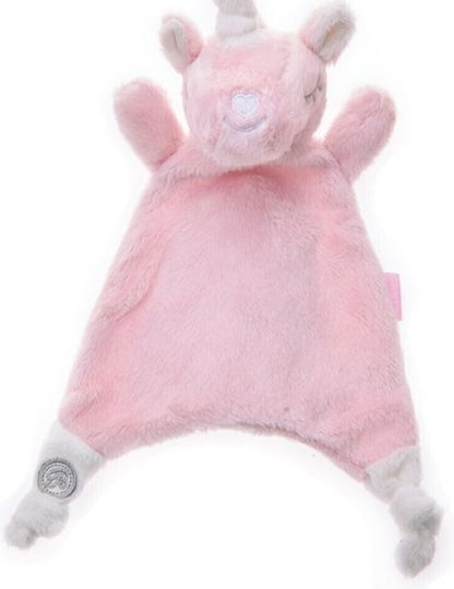 Beppe Plush Toys Șervețel pentru bebeluși Νάνι Unicorn Pink