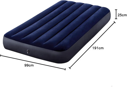 Aufblasbares Camping-Luftmatratze Einzel 191x99x25cm Blaue