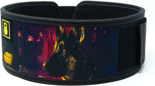 German Shepherd 4"straight Weightlifting Belt 2pood