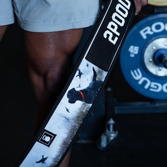 Black Lab 4"straight Weightlifting Belt 2pood