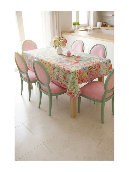 SteweHome Pink Tablecloth 140x200cm