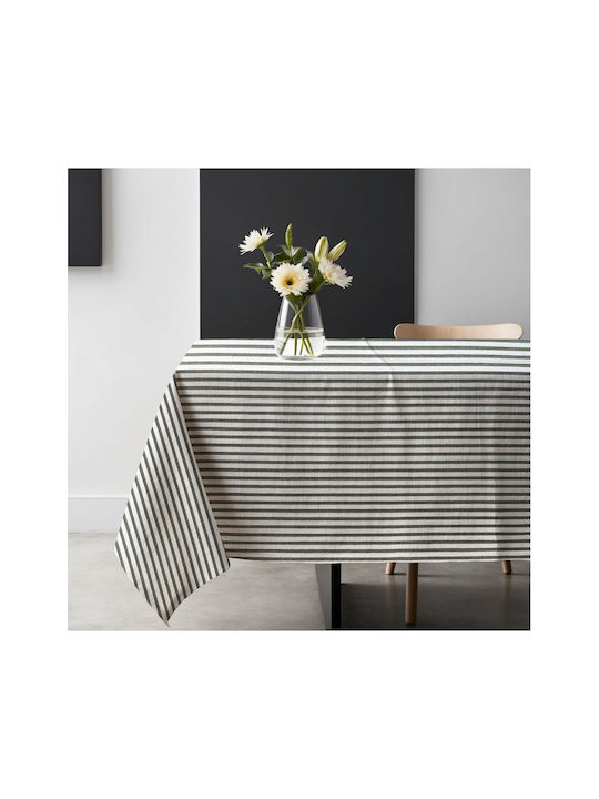 SteweHome Cotton Knitted Black Tablecloth 200x300cm