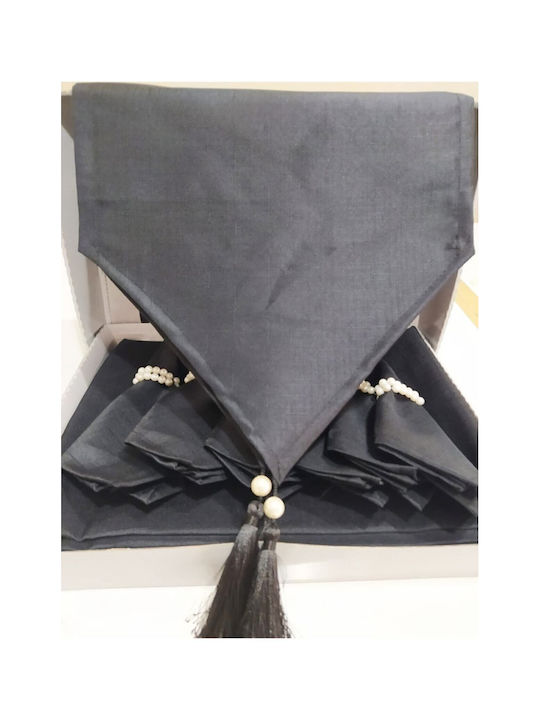 SteweHome SteweHome Tischdecken Set Schwarz 145x200cm