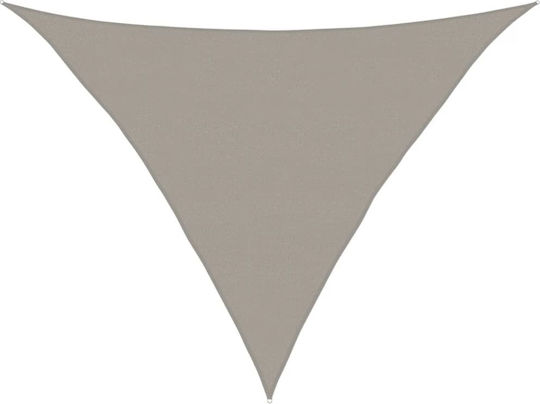 vidaXL Triangle Shade Sail Gray 5x6x6m vidaXL Triangle Shade Sail Gray 5x6x6m