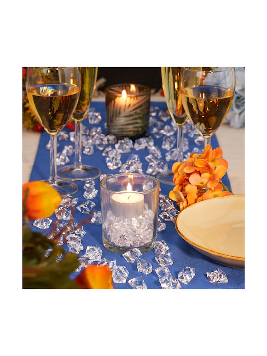 Set 180 Decorative Diamonds Relaxdays Transparent 2x1.5x2.5 Cm