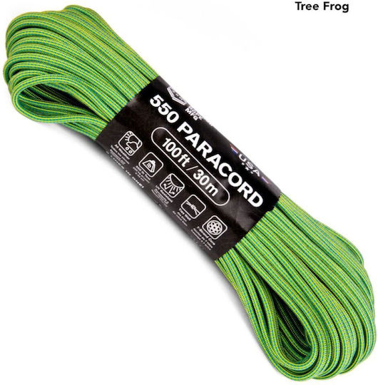 Atwood Rope Mfg Αρτάνη 550 Paracord 100 Ft Color Changing Patterns Phazer