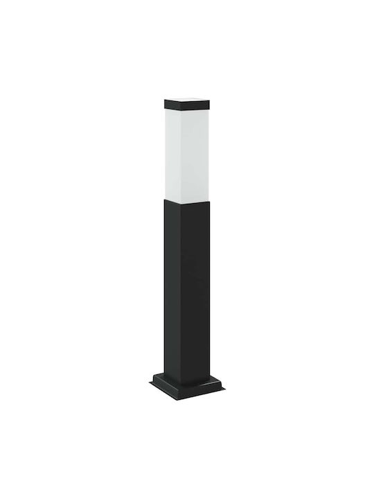 vidaXL Outdoor Small Post Floor Lamp 40W IP44 for E27 Socket Black