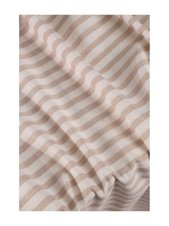 SteweHome SteweHome Baumwollstrick Tischdecke Braun 180x220cm