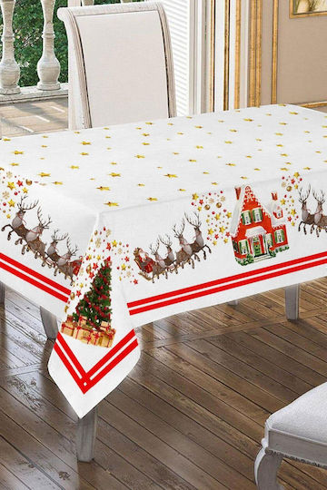SteweHome Τραπεζομάντηλο Ασημί 150x220εκ.
